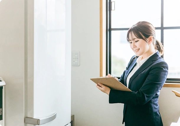 事前準備に妥協なし！初回の訪問査定で、情報をすべてお渡しします
